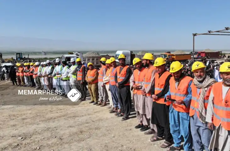 طالبان از آغاز ساخت پروژه‌ی سرک هرات - غور خبر دادند