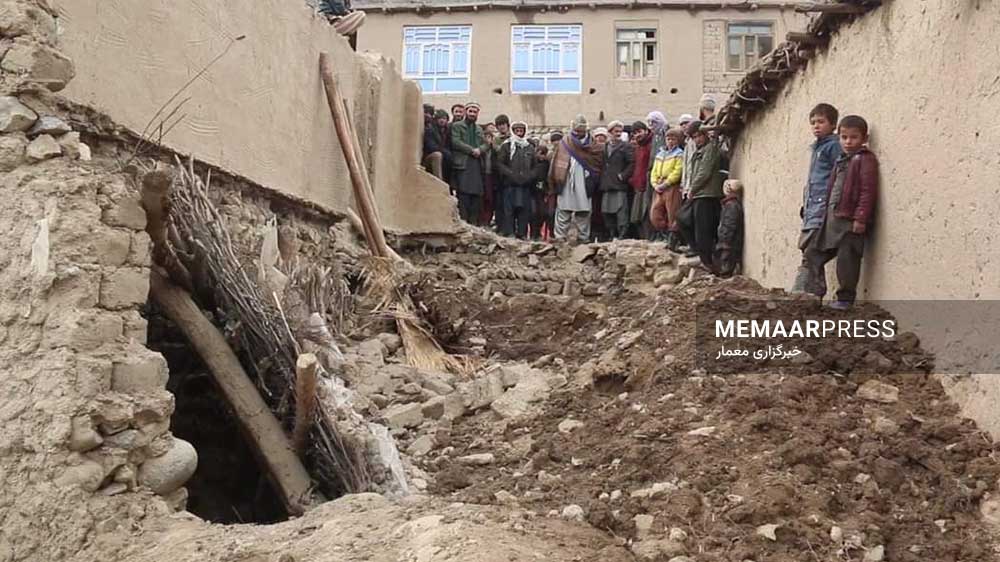 در زمین لرزه بدخشان بیش از ۷۰ خانه تخریب شد، یک کودک زیر آوار مانده است