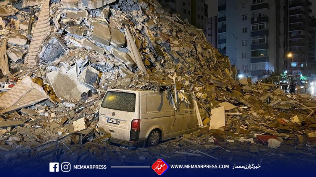 په ترکیه او سوریه کې د زلزلې له امله د مړو شمیر تر ۵۵۰ تنو واوښت