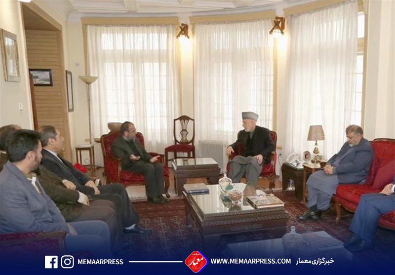 حامدکرزي په کابل کې د ایران د سفارت له مرستیال سره په کتنه کې د افغانستان د ستونزو په حلولو باندې ټینګار وکړ