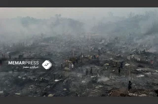 آتش‌سوزی مهیب در اردوگاه پناهجویان روهینگیا؛ دستکم 12 هزار نفر آواره شدند