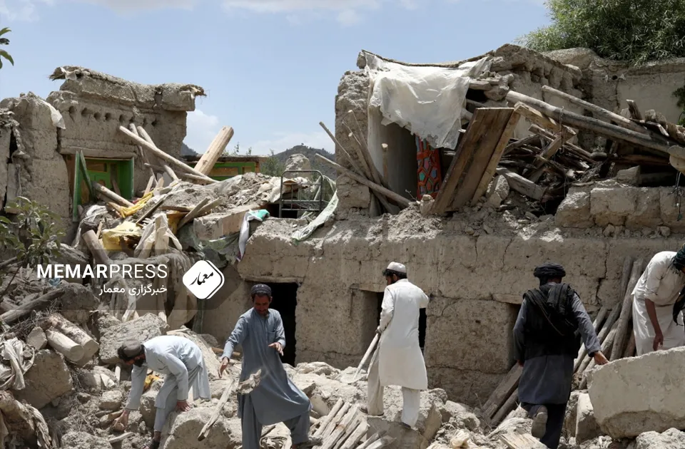 اوچا: 665 خانه را در افغانستان بر اثر زلزله اخیر تخریب شده است