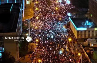 تداوم تظاهرات ضد دولتی در اسراییل برای دهمین هفته متوالی