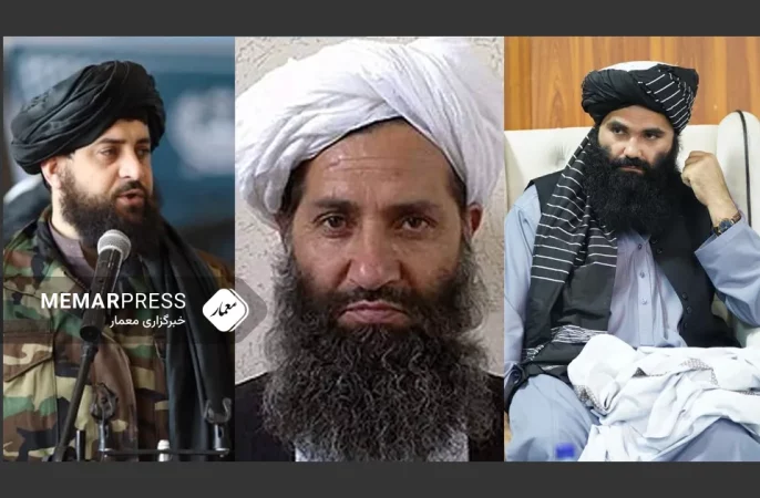 دیدار ملا هبت‌الله با وزیران دفاع و امور داخله طالبان