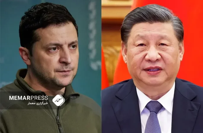 زلنسکی و دعوت رئیس‌جمهور چین برای سفر به اوکراین