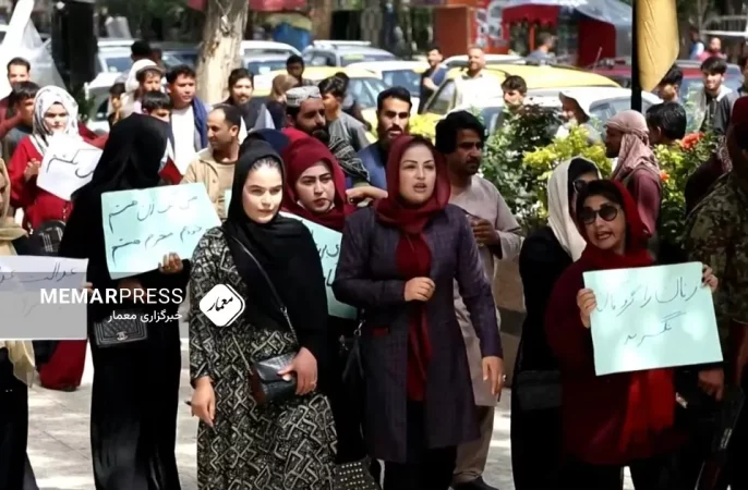 طالبان با خشونت مانع اعتراض زنان در کابل شدند