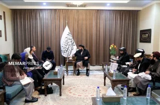 طالبان در با نماینده اتحادیه اروپا: ما به حکومت فراگیر متعهد هستیم و تلاش می‌کنیم تا افراد متخصص در حکومت شامل کار شوند