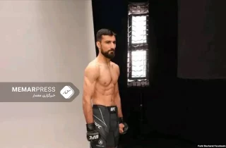 ورزشکار مبارزات آزاد افغانستانی حریف امریکایی خود را شکست داد