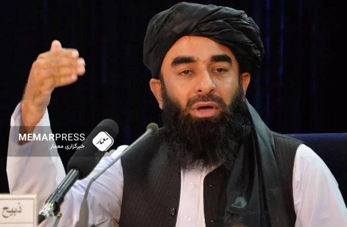 ذبیح الله مجاهد: اجازه نمی‌دهیم از خاک افغانستان بر ضد پاکستان استفاده شود