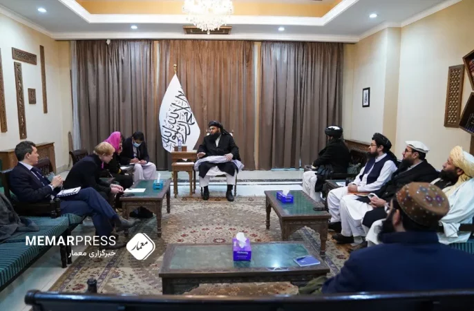 مقامات طالبان در دیدار با نماینده سازمان ملل: حکومت ما تمام شرایط رت دارد و باید به رسمیت شناخته شود