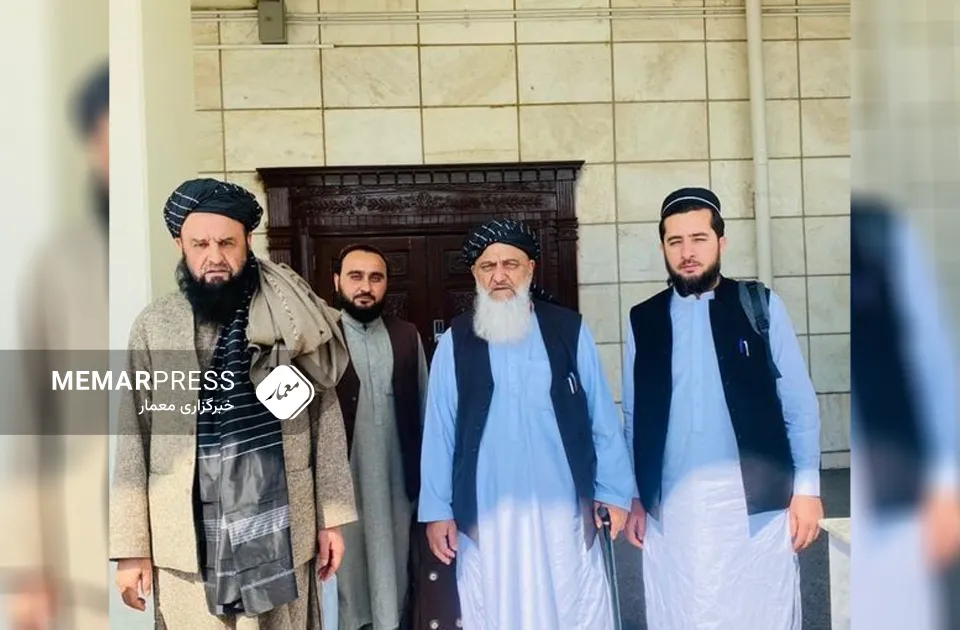 سفر هیات وزارت مهاجرین طالبان به ایران