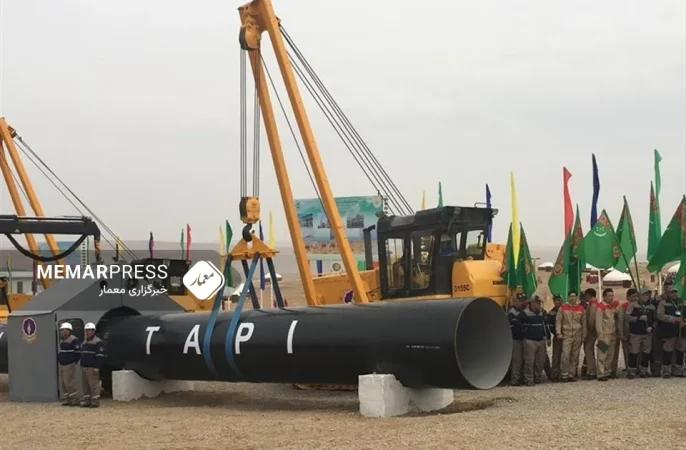 حاکمیت افغانستان از آغاز صادرات گاز ترکمنستان به پاکستان خبر داد