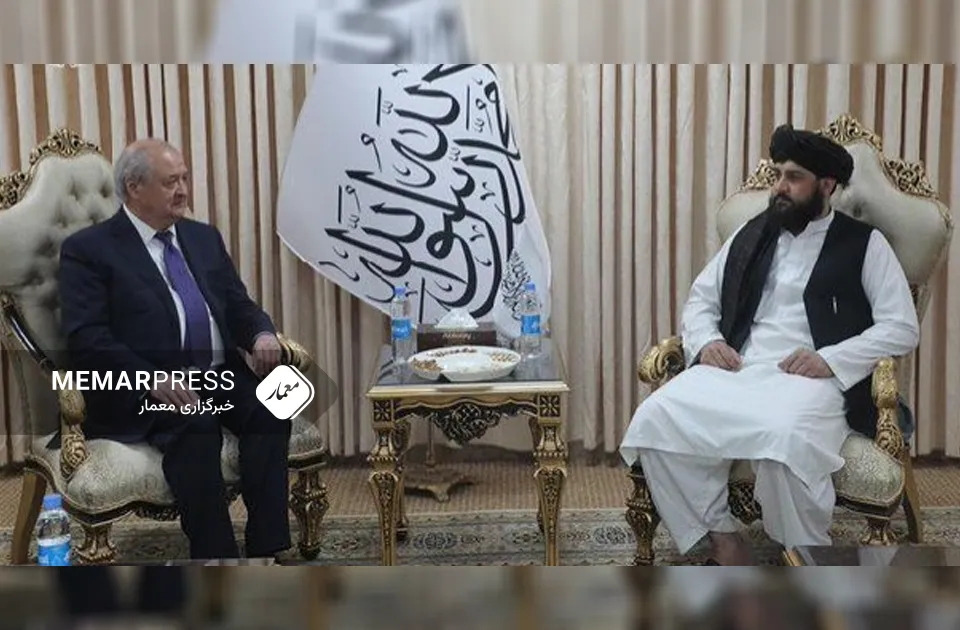 دیدار و گفتگوی محمد یعقوب مجاهد با نماینده رئیس‌ جمهور اوزبکستان روی موضوعات مرزی و امنیتی
