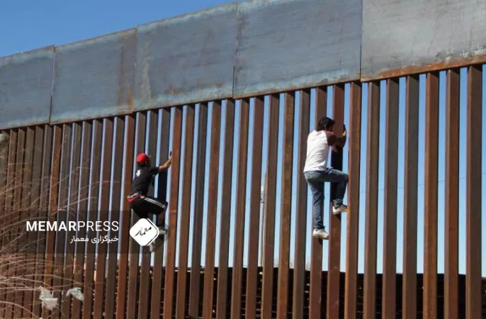 لس‌آنجلس تایمز: بند ماند پناهجویان افغانستانی بدر پشت دیوار سرحدی بین امریکا و مکسیکو