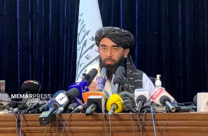 ذبیح‌ الله مجاهد: ادعاهای حضور گروه‌های تروریستی در خاک افغانستان تبلیغ است