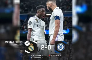 رئال مادرید 2 - چلسی 0؛ کهکشانی‌ها نفس شیرهای آبی را گرفتند!