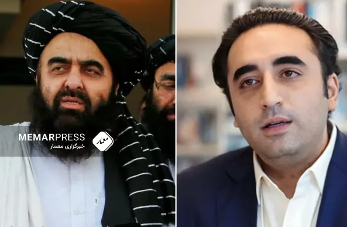 گفگتوی تلفنی زرداری و متقی و تاکید بر یک افغانستان باثبات، صلح‌آمیز