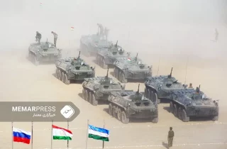 رزمایش نظامی مشترک روسیه و تاجیکستان در نزدیکی مرز افغانستان