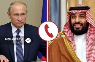 گفتگوی تلفنی پوتین و بن‌سلمان