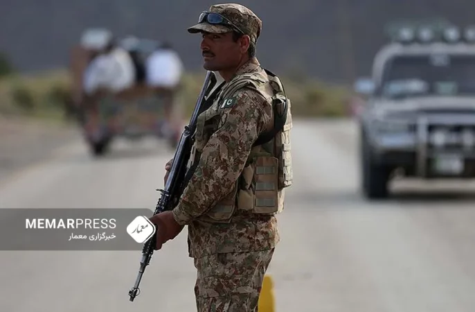 کشته شدن ۵ نظامی پاکستانی در ایالت بلوچستان