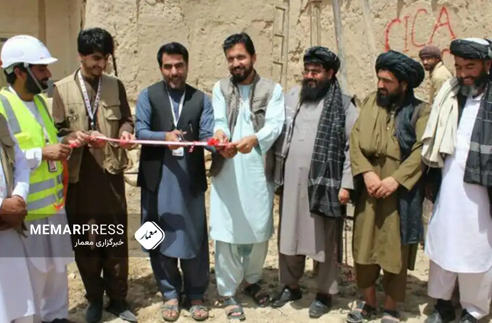 آغاز کار چندین پروژه به ارزش ۵۳۴ هزار دالر در ولایت سرپل