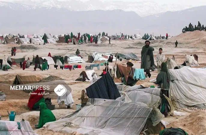 افغانستان با ۴.۳ میلیون آواره داخلی در جمع 10 کشور نخست با بیشترین شمار آوارگان