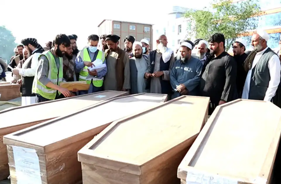 بازگردانی اجساد ۱۸ پناه‌جوی افغانستانی از بلغارستان به کابل