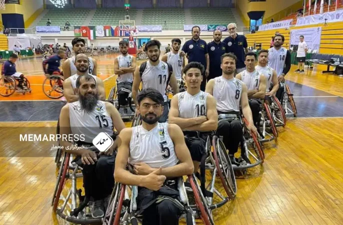 تیم ملی بسکتبال با ویلچر افغانستان نایب‌قهرمان رقابت‌های مقدماتی پارالمپیک شد