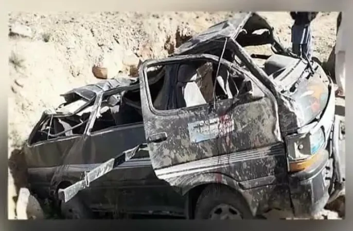 شش کشته در حادثه ترافیکی در شاهراه کابل-جلال‌آباد