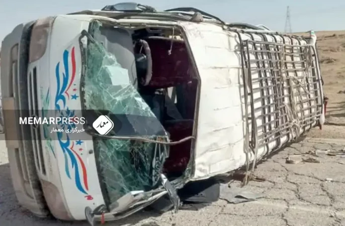 حادثه ترافیکی در فاریاب 2 کشته و 3 زخمی برجای گذاشت