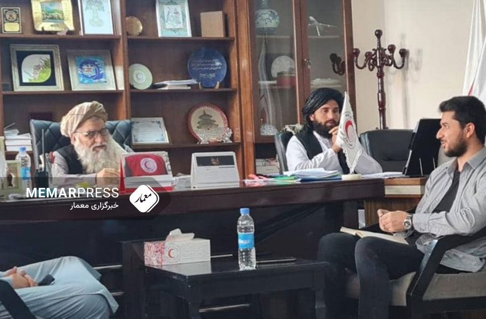 د افغاني سرې میاشتې سرپرست عمومي رئیس افغانستان کې د ترکیې سرې میاشتې له مسوول سره وکتل