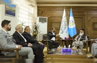 دیدار سرپرست وزارت اقتصاد با تاجران ترکی