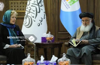 دیدار و گفگتوی سرپرست وزارت اقتصاد حکومت سرپرست با معاون سازمان ملل در امور پناهنده‌گان