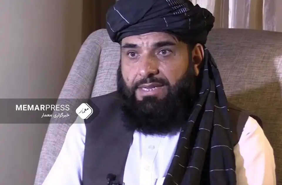 سهیل شاهین تعیین نماینده حکومت سرپرست را برای سفارت افغانستان در هند تایید کرد