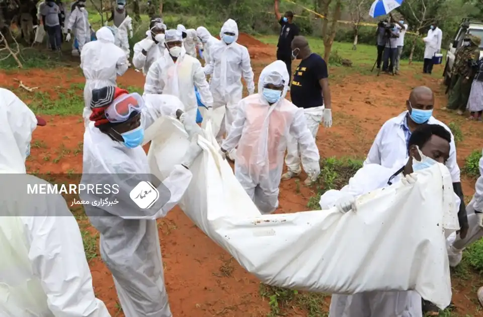 د ۲۹ نورو جسدونو په موندلو سره په کینیا کې د مذهبي فرقې د قربانیانو شمېر ۱۷۹ تنو ته ورسېد.