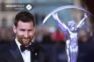 لیونل مسی، برنده جایزه بهترین ورزشکار سال 2023 شد