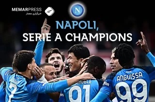 ناپولی سومین بار قهرمان سری آ ایتالیا شد