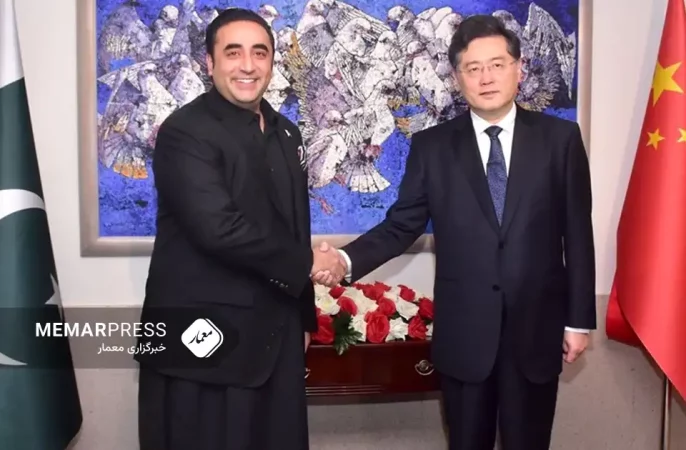 وزرای خارجه چین و پاکستان با طرح راه و کمربند و دهلیز اقتصادی به توسعه افغانستان کمک می‌کنیم
