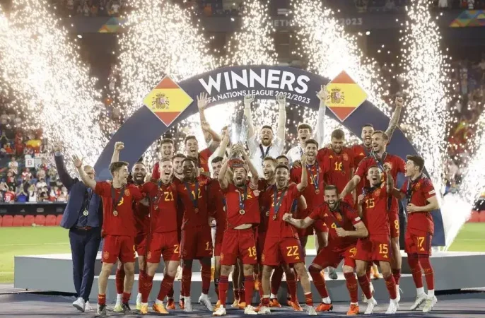 اسپانیا قهرمان لیگ ملت‌های اروپا شد