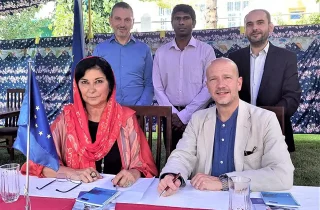 کمک ۱۲ میلیون یورویی اتحادیه اروپا به افغانستان