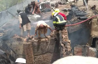 آتش‌سوزی در شرکت نساجی گلبهار