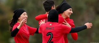 تیم فوتبال دختران 17 سال افغانستان در راه مسابقات بین‌المللی جام گوتیا