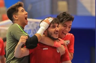 تیم ملی فوتسال افغانستان نایب قهرمان مسابقات فوتسال کافا شد