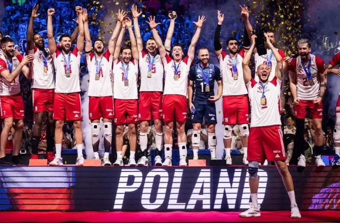 لیگ ملت های والیبال؛ لهستان قهرمان شد
