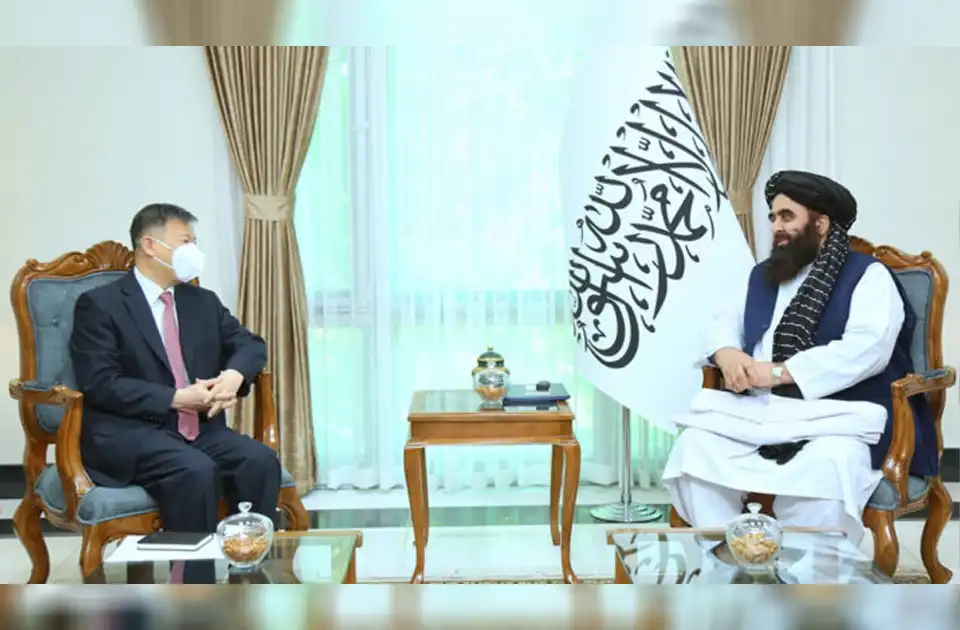 دیدار و گفتگوی متی و سفیر چین در کابل