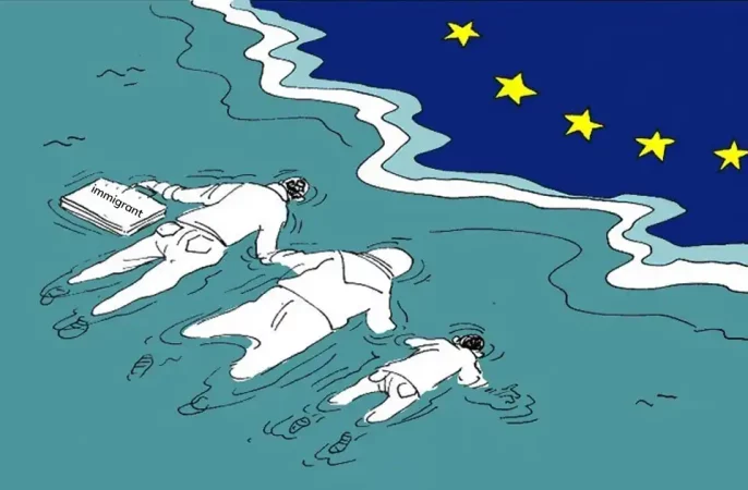 تراژدی مرگ پناهجویان؛ 51 پناهجو دیگر بر اثر غرق شدن کشتی در اسپانیا جان باختن