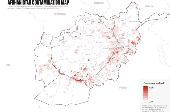 حکومت سرپرست: تاکنون ۳۶ منطقه آلوده به ماین و مهمات عمل نکرده در کابل پاکسازی نشده است