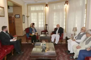 کرزی در دیدار با نماینده اتحادیه اروپا: آموزش دختران برای افغانستان حیاتی است