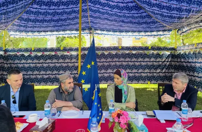 کمک ۵.۷ میلیون یورویی اتحادیه اروپا در افغانستان