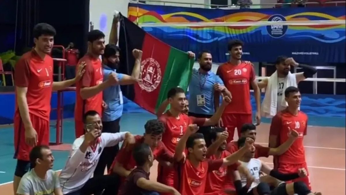 حضور تیم ملی والیبال افغانستان در مسابقات قهرمانی آسیا به میزبانی ایران